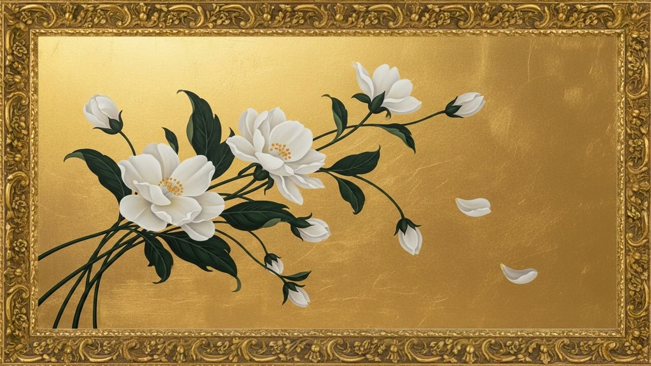 Classic Meadow Painting | Elegant Ultra HD Decorative Display