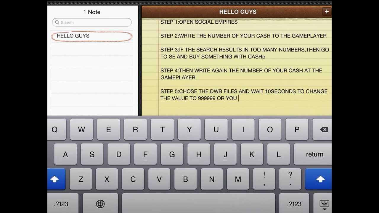 SOCIAL EMPIRES HACK IOS.   iPhone/iPad/iPod. Required:GAMEPLAYER