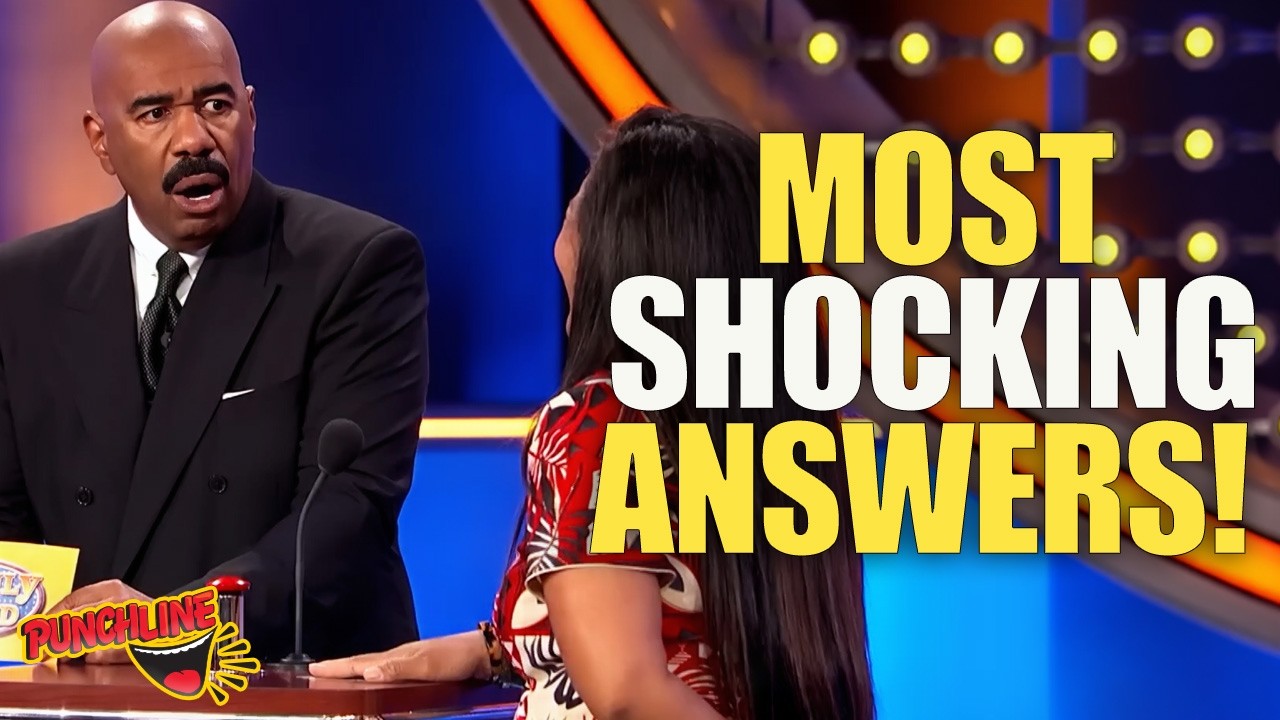 These Answers Left Steve Harvey SHOCKED & SPEECHLESS | Funniest Family Feud Moments