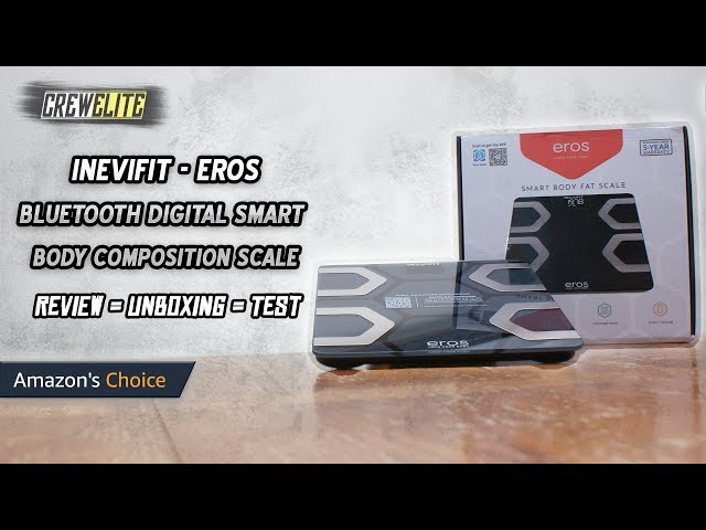 INEVIFIT Eros Bluetooth Body Fat Scale Smart BMI Highly Accurate Digital