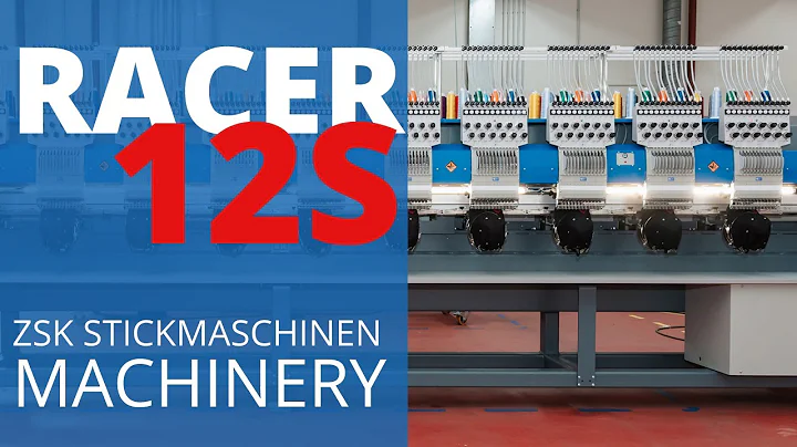 New RACER 12S - 12-Head Tubular Embroidery Machine