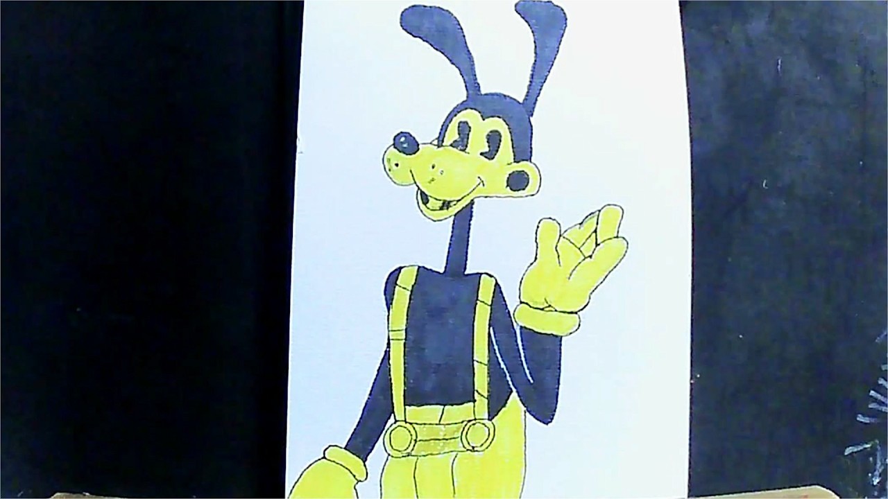 Boris the Wolf 🐺 | Bendy and the Ink Machine Drawing (Time Lapse)