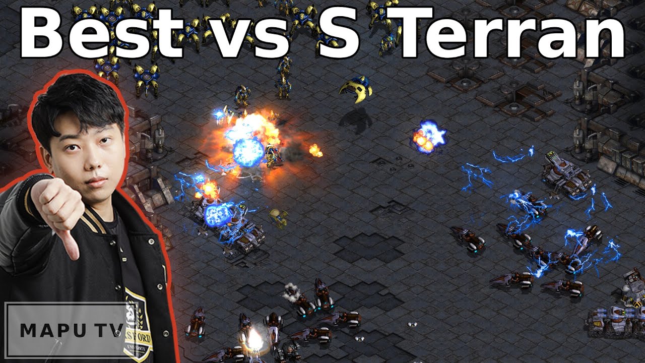 Best vs S RankTerran - (StarCraft BW)