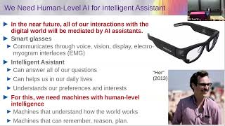 Yann Lecun | ObjectiveDriven AI: Towards AI systems that can learn, remember, reason, and plan