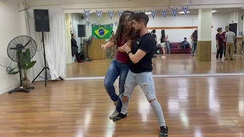 Level 3 Zouk Lambada Boneca to Outside turn to Chicote