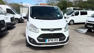 Ford Transit Custom Limited 290 2.0 TDCI 130 BHP 6 Seat Factory Crew Van LWB L2H1 AUTO Euro6