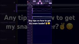 My snare volume is maxed out for some reason #music #memes #producer #flstudio