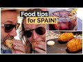 7 quick food tips for Spain! | Tapas, tipping and tintos!