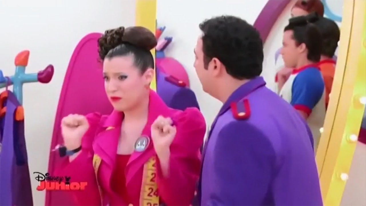 junior Disney Junior express - La Asistente y Los Rulos - El boton rojo ...