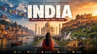 🇮🇳 India: Where Every Mile Tells a Story | 4K Cinematic Travel Documentary