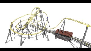 Monkeyfist: A No Limits 2 Mack Launch coaster concept.