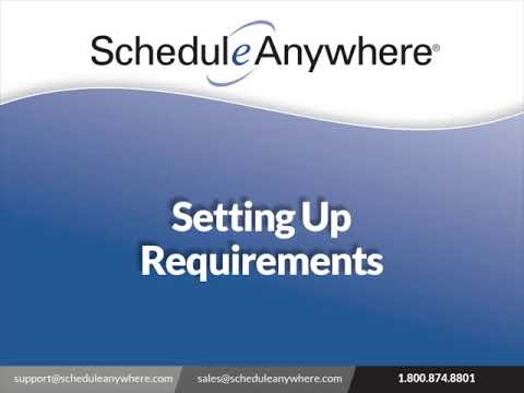 Setting Up Requirements