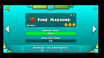 LEVEL 8: TIME MACHINE(ALL COINS) 100% NORMAL MODE - GEOMETRY DASH MOBILE