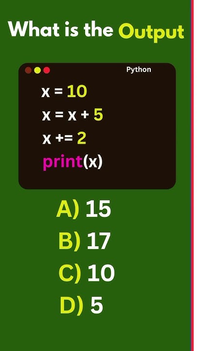 what is output #python #coding #programmer - YouTube