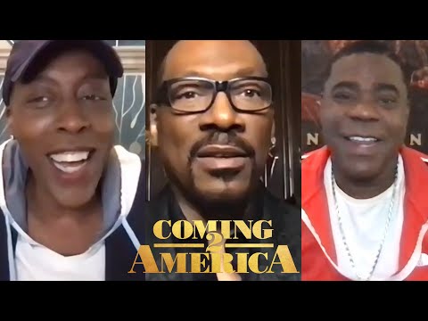 COMING 2 AMERICA: Backstage with Eddie Murphy, Arsenio Hall, Tracy Morgan and more!