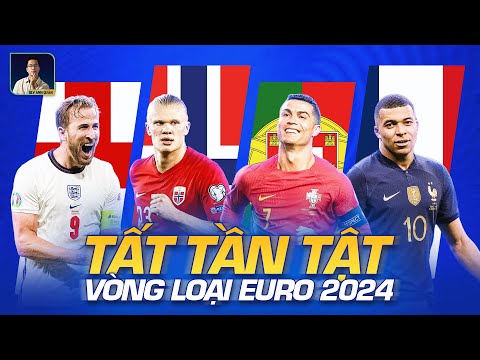 TẤT TẦN TẬT VỀ VÒNG LOẠI EURO 2024 TẠI THÁNG 6