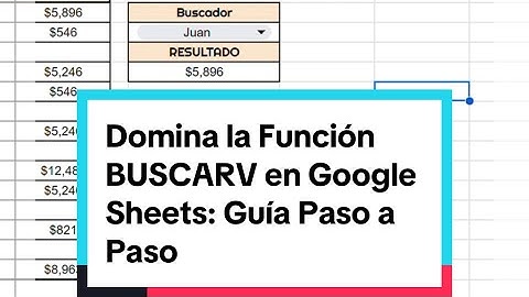 Domina la Función BUSCARV en Google Sheets: Guía Paso a Paso 🤯✅🚀