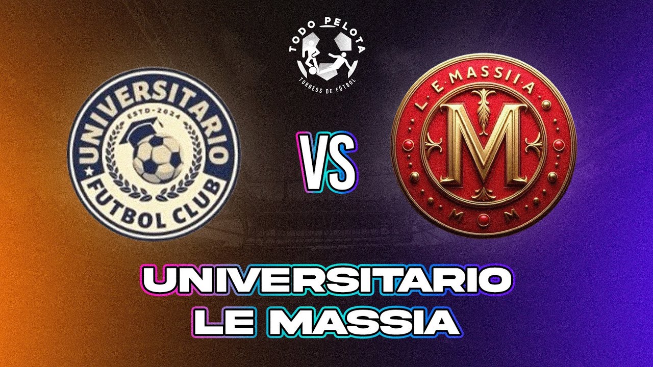 Massia R LE MASSIA VS UNIVERSITARIO - 06/10/24 - 4ta DIVISIÓN - LIGA MAYORES ...
