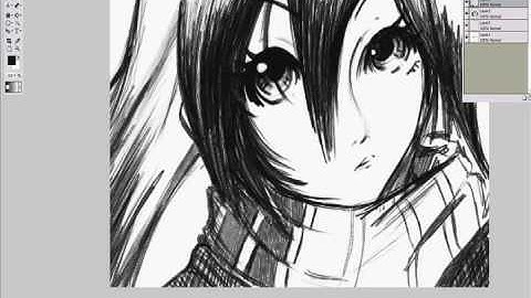 Speedpaint #20: First time using OpenCanvas