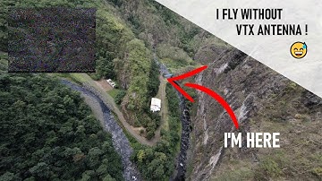 What happens when you fly FPV drone without VTX antenna !!
