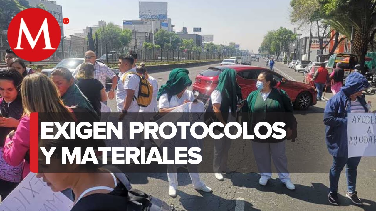 Trabajadores del IMSS protestan por falta de insumos ante Covid-19 ...