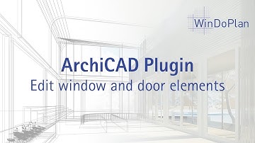 Edit windows & doors made easy: WinDoPlan Plugin for ArchiCAD! 😎