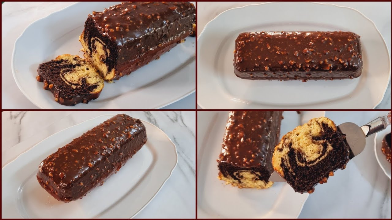 ماربل كيك ضيوفك هينبهروا بيها اول ما تقدميها وهيسألوا على طريقتها