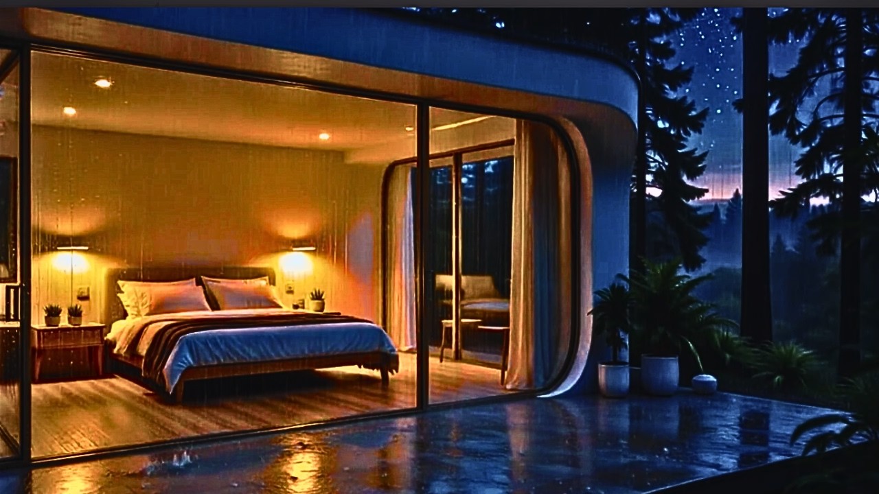 🔴 LIVE Window Rain Ambience for Insomnia — Calm Mind & Fall Asleep Fast