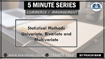Statistical Analysis | 5 Minutes Series | UGC NET Commerce | UGC NET Management