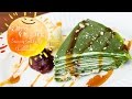 小豆とホワイトチョコの抹茶ミルクレープ！ | Matcha Mille-Crepe : 笑顔の幸せごはん-sunny smile up- with chisato sakura