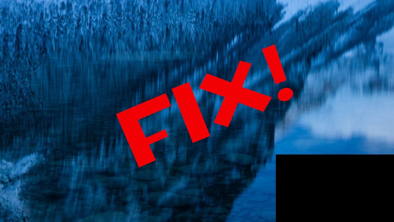 How to Fix the Black Screen in the Corner (Elgato/Geforce/Capture Card)