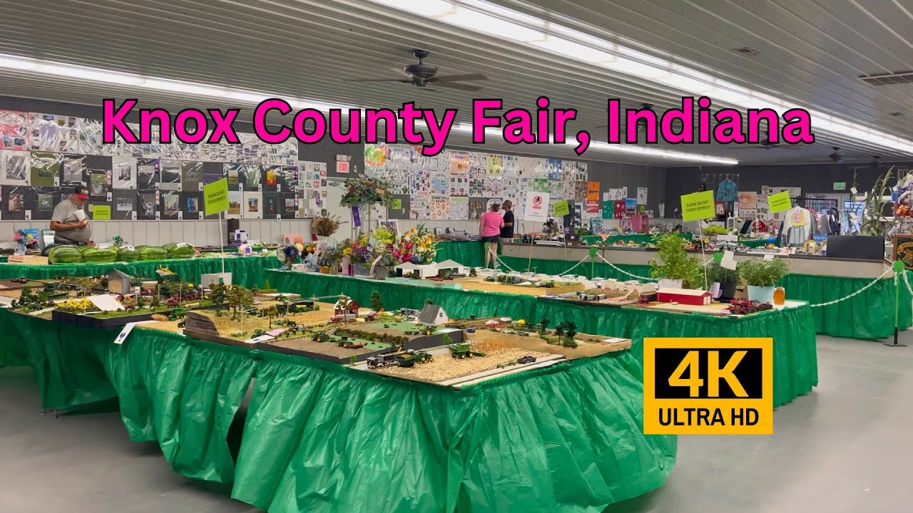 2024 Knox County Fair Exhibition in Bicknell, Indiana