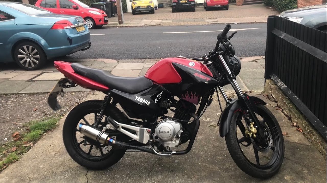 Yamaha YBR 125 Exhaust Sound