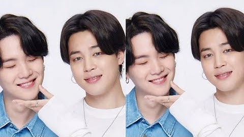 💌 yoonmin jiyoon moments that make me soft 💕 jimin and suga #8