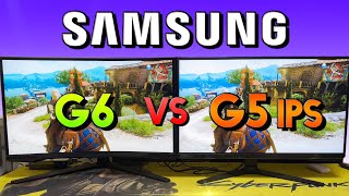 Samsung G6 VA vs Samsung G5 IPS