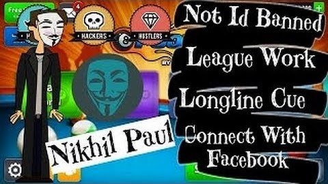 8 Ball Pool 3.9.1 Mod Double Longline Without Root  2017 [ 1000%Working]-By Muhammad Hussnain