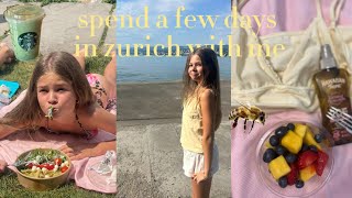 First Days Of Summer In Zürich Swimming Shopping Matcha Ducks