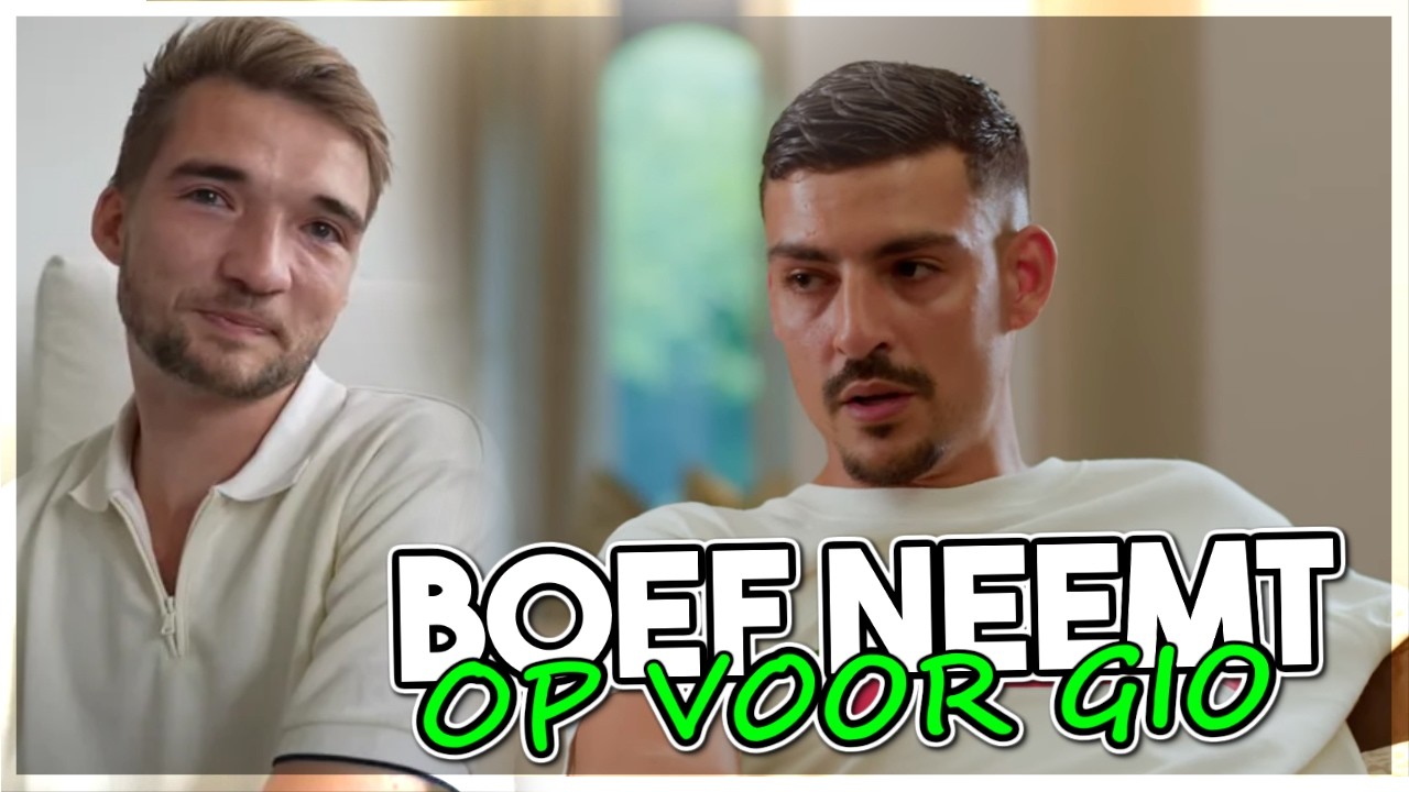 BOEF NEEMT HET OP VOOR GIO TEGEN RODDELPRAAT!