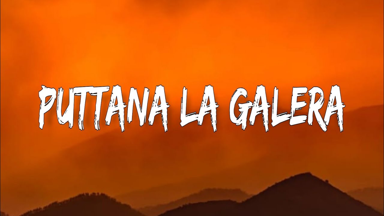 Niko Pandetta – Puttana La Galera (Lyrics/Testo) Prod. TempoXso & Janax