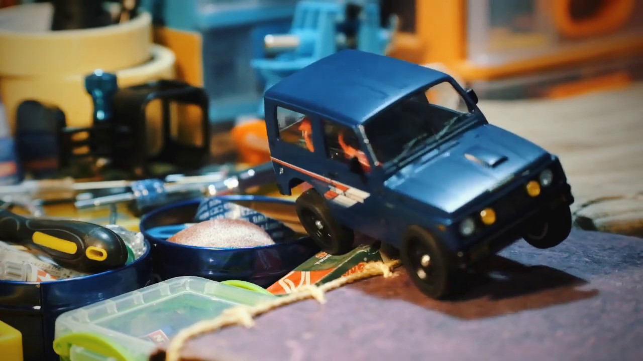 Orlandoo OH35A01 + Hasegawa JA71 Jimny Body