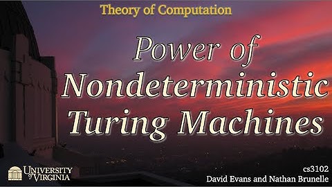 Power of Nondeterministic Turing Machines
