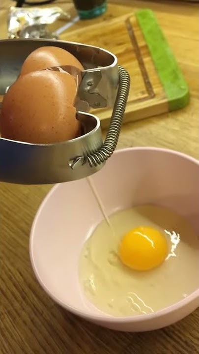 Egg opener - открывашка для яиц - YouTube