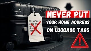 Travel Experts Warn: Never Put Your Home Address on Luggage Tags (Use This Instead!)
