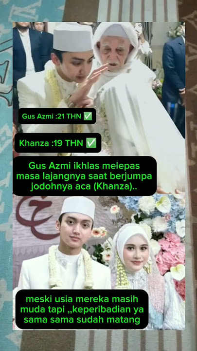 pernikahan Gus azmi#gusazmi #khanza#vidioshort #viralshort #shots #artist #semuaorang