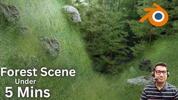 Creating Forest Scene in Blender 3.5 | Blender Environment