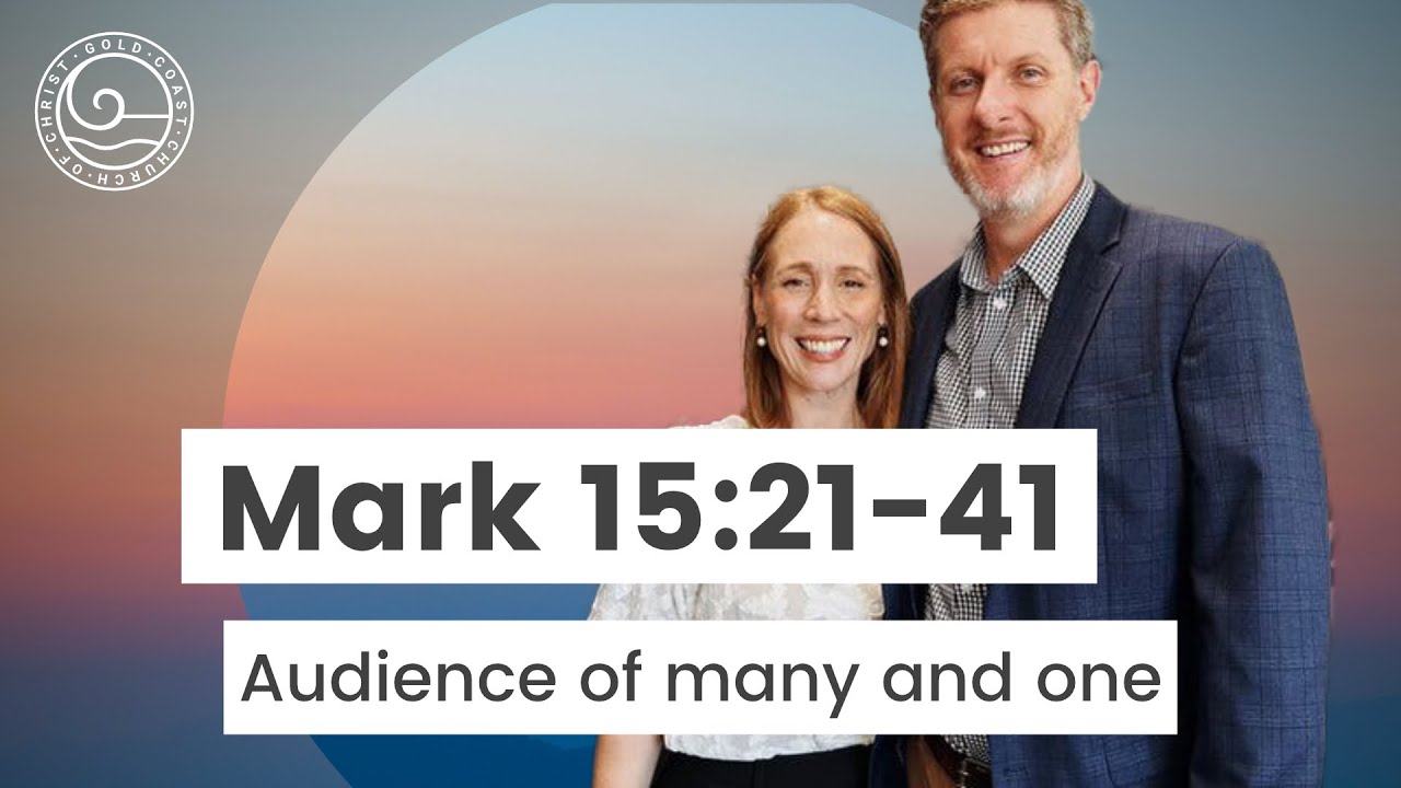 Mark 15:21-41 - YouTube