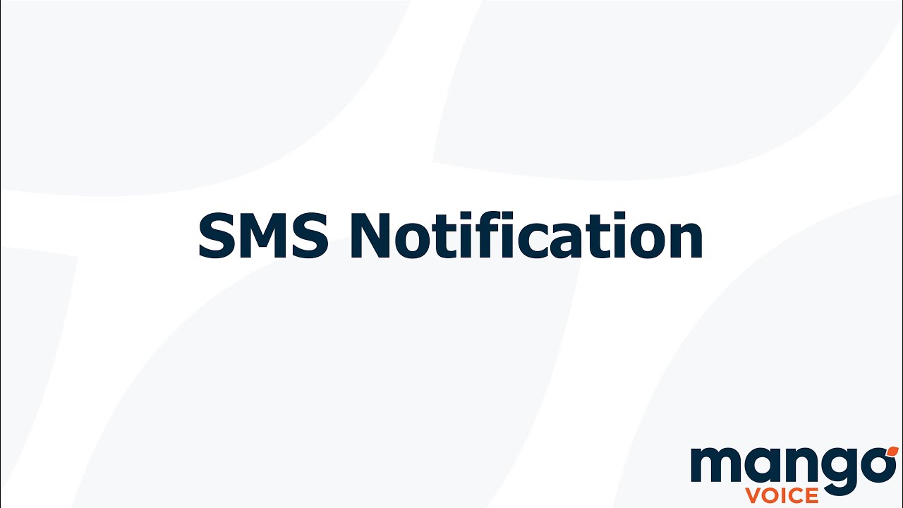 How To Setup SMS Notification On VOIP With Mango Voice | MangoVoice Tutorial