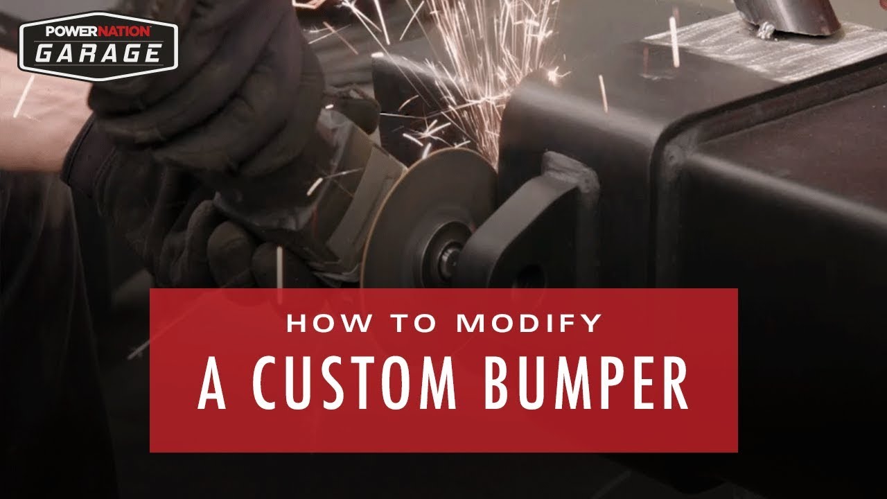 How To Modify A Custom Bumper YouTube