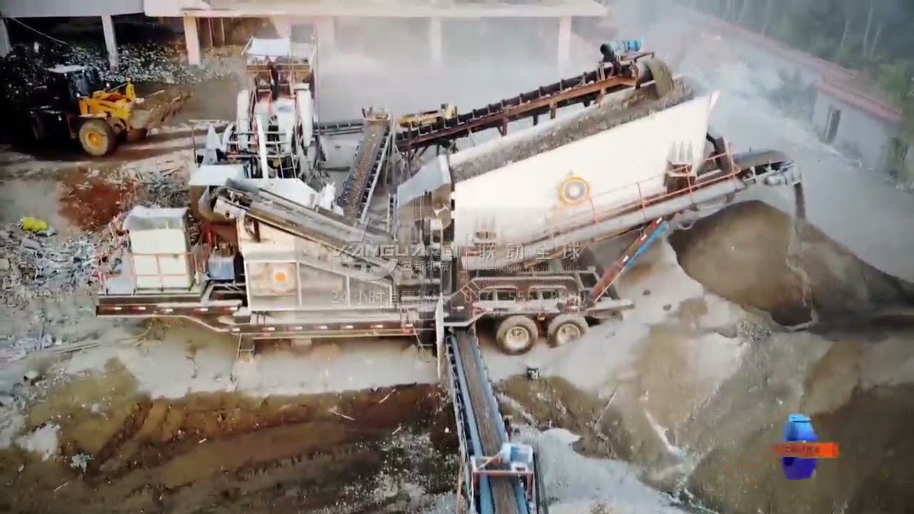250T/H VPF&VPE Mobile Crushing Plant for Construction Waste -Vanguard Machinery Tech