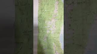 1956 Cascade Idaho US Geological Survey Quadrangle Sheet Map Old Paper Maps